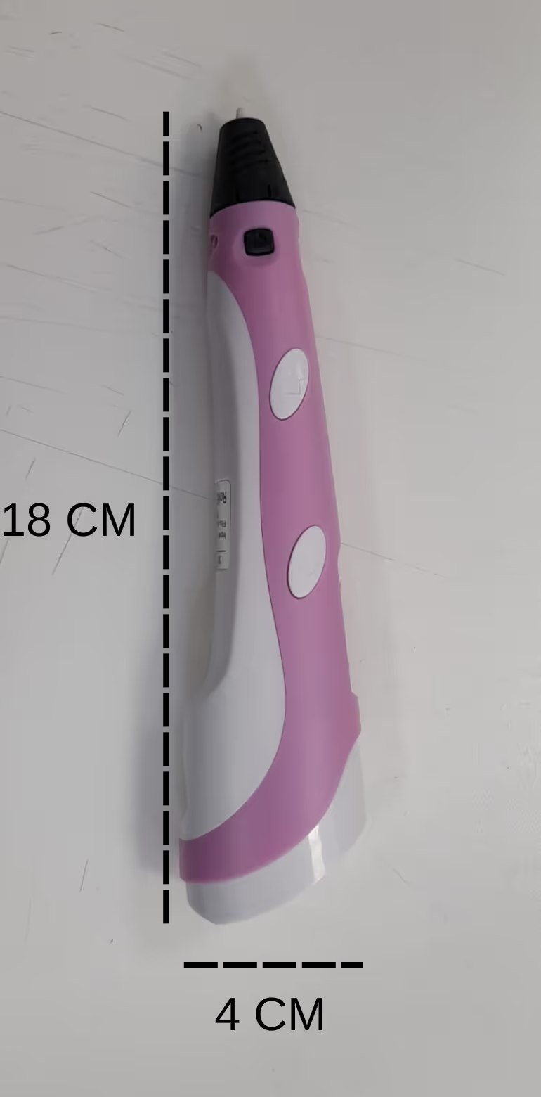 lapiz 3D con Filamento PLA y Pantalla LCD | Velocidad Regulable
