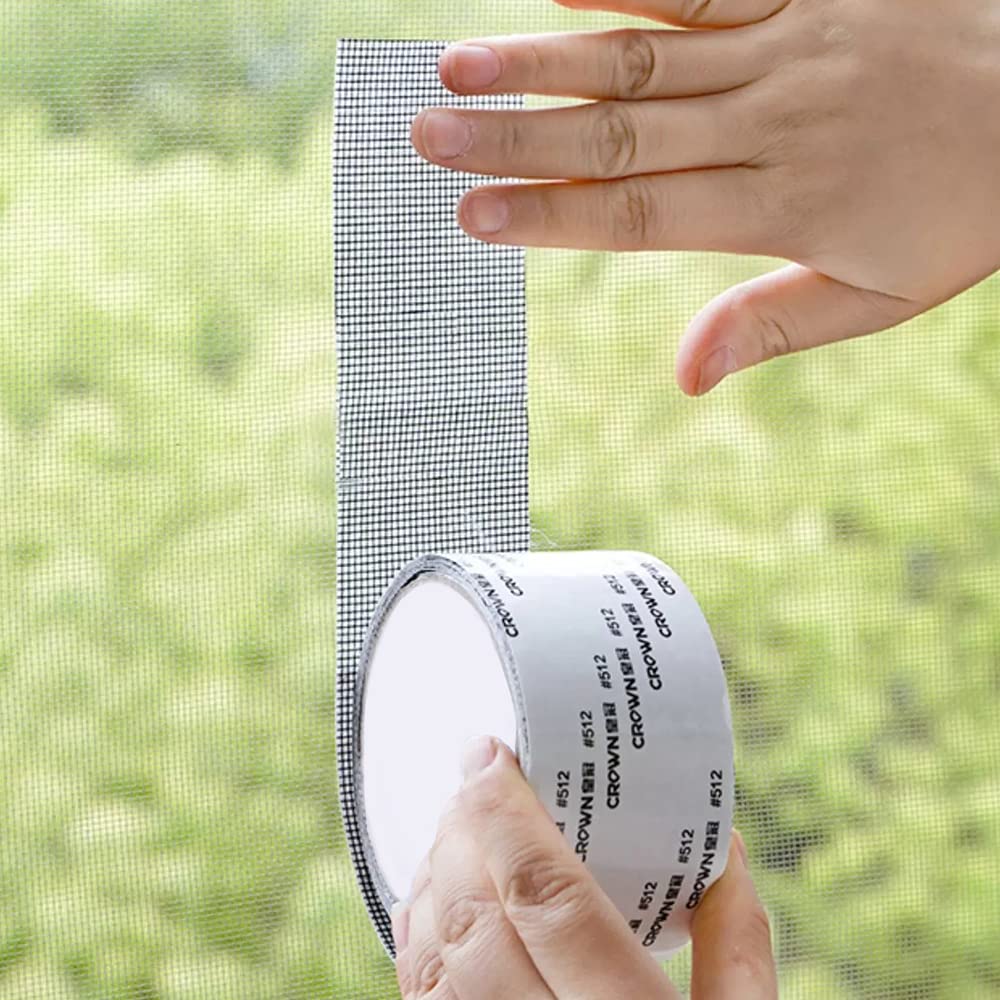 Cinta de Reparación de Mosquitero (2m x 5cm): ¡Repará tus redes en segundos y ahorrá dinero! 🦟🛡️