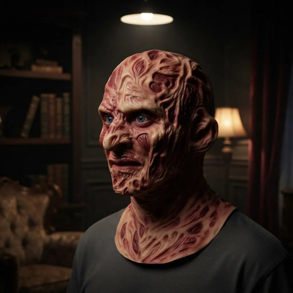 Mascara Freddy Krueger Latex Cabeza Completa Halloween