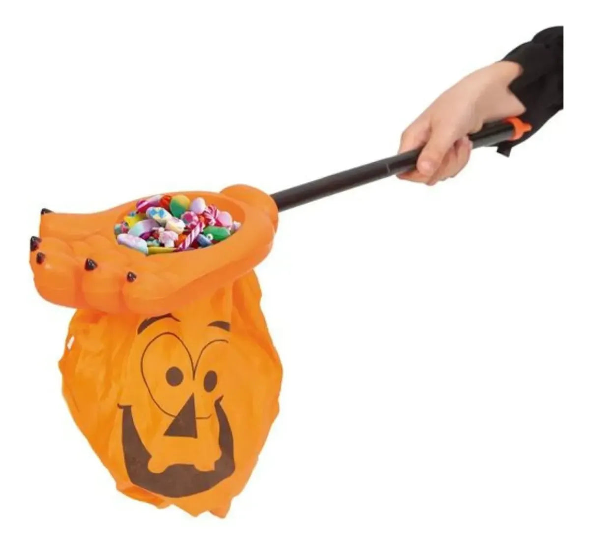 Mano Caramelera Bolsa Esqueleto Dulce O Truco Halloween