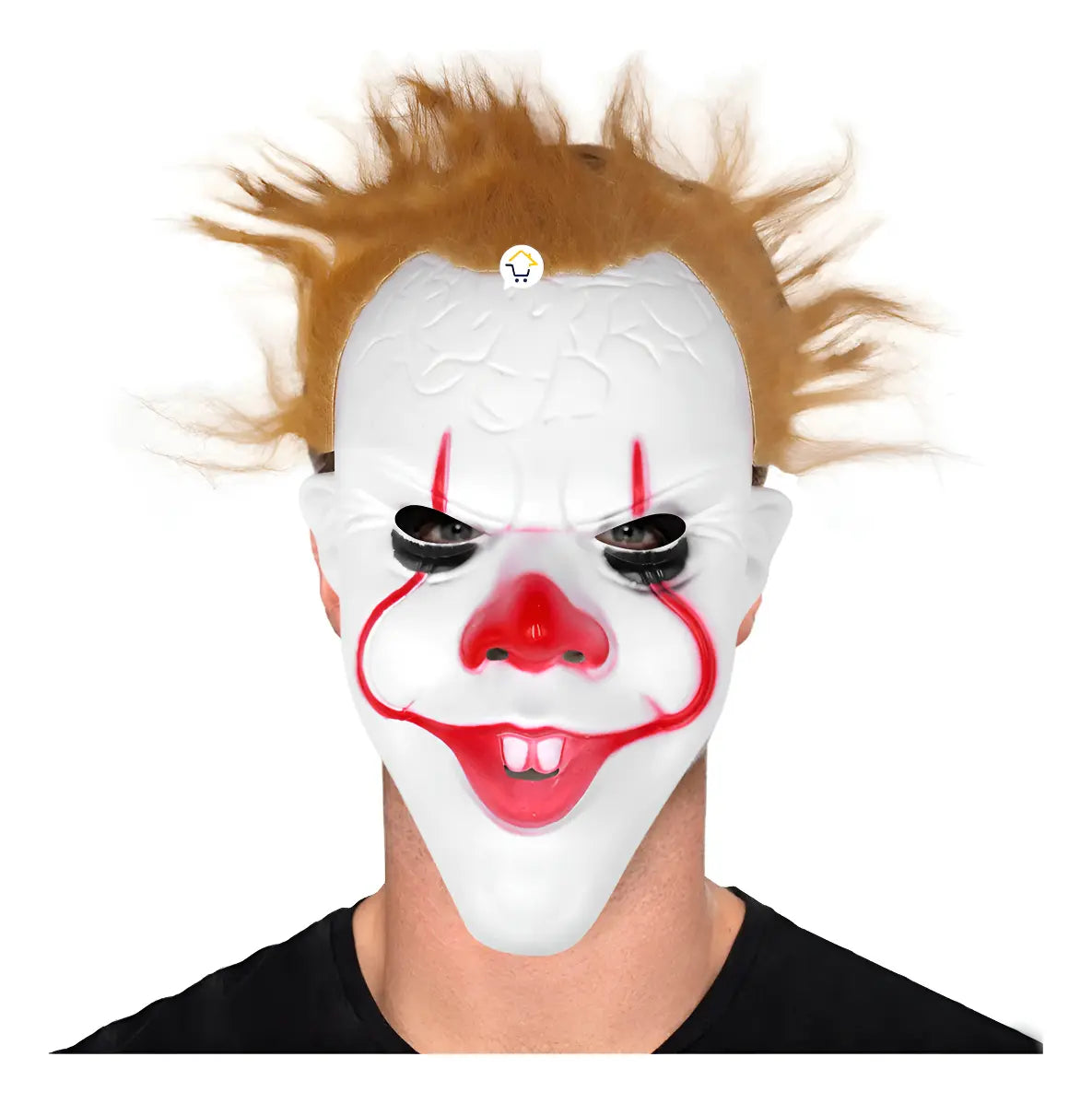 Máscara De Payaso It Con Pelo Disfraz Halloween Terror