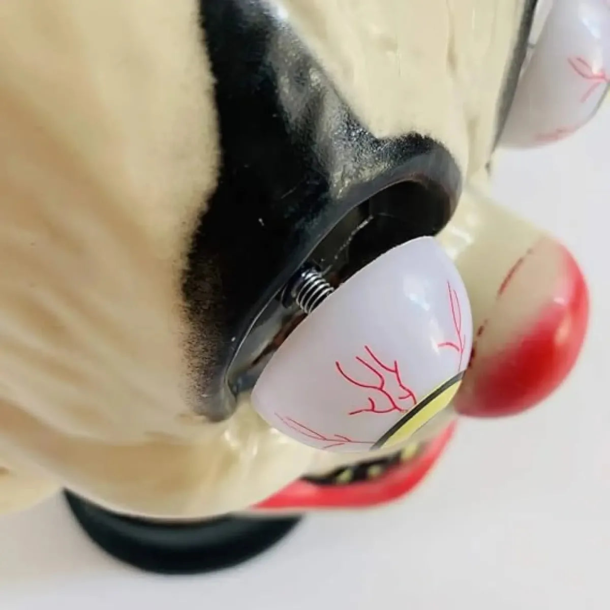 Máscara De Payaso De Terror Disfraz Halloween Ojos Saltones