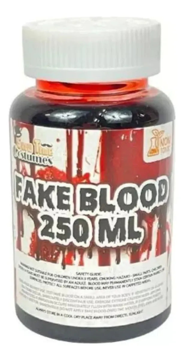 Sangre Falsa Liquida 250ml Maquillaje Fx Halloween Disfraz