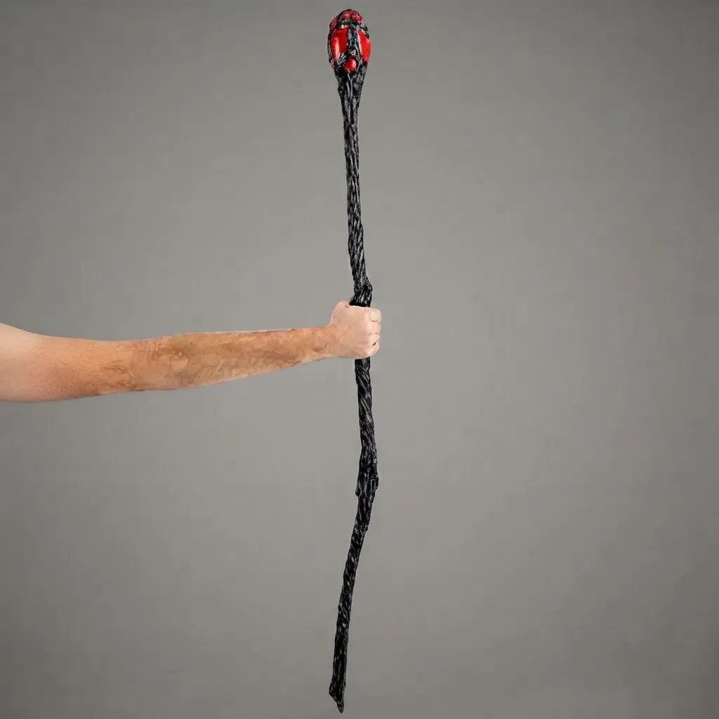 Baston De Brujo Mago 137cm Cetro Halloween Disfraz Cotillon