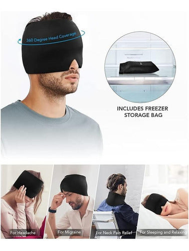 Gorra de Gel Anti Migraña: Alivio Natural e Inmediato para el Dolor de Cabeza 🧊🧠