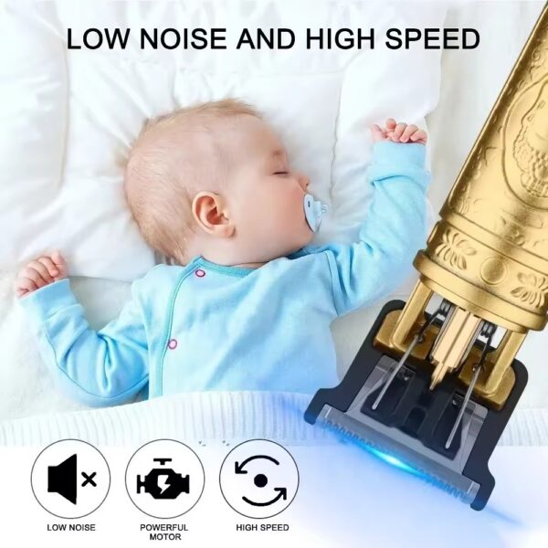 Corta Pelo y Patillera Retro Recargable USB : Estilo Profesional en tus Manos 💈