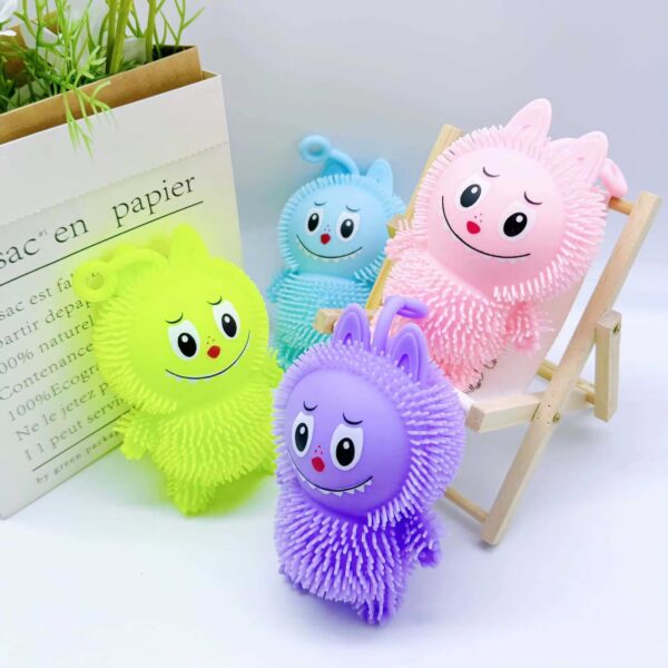 Labubu Squishy Amansa Loco Antiestrés - Figura Táctil Tendencia Viral The Monsters 🦄✨