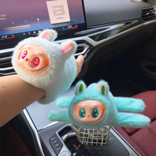 Pulsera Labubu Slap Ajustable - Accesorio Infantil Serie The Monsters Tendencia Viral 🦄⌚