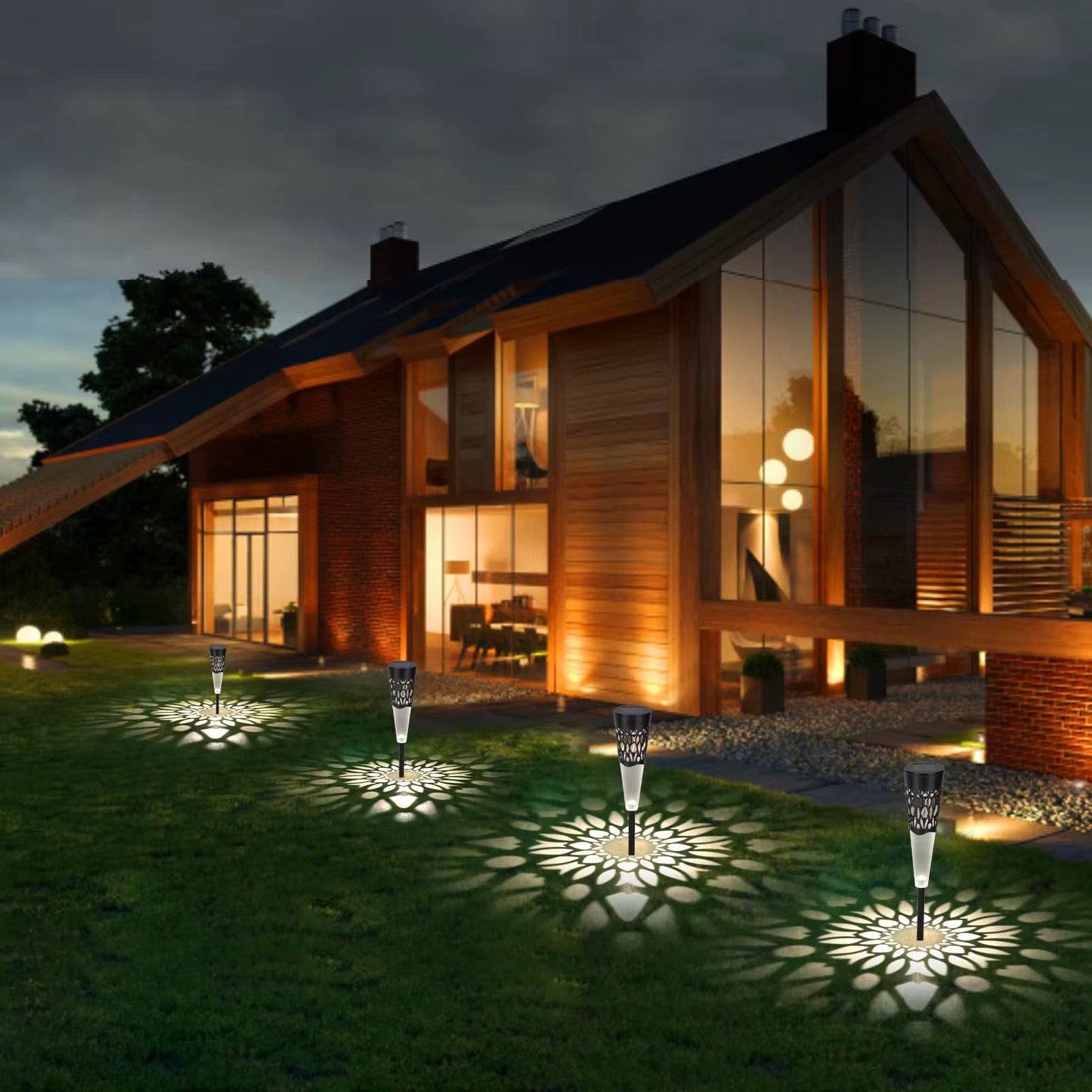 Pincho Solar con Diseño: Iluminación Mágica y Sustentable para tu Jardín