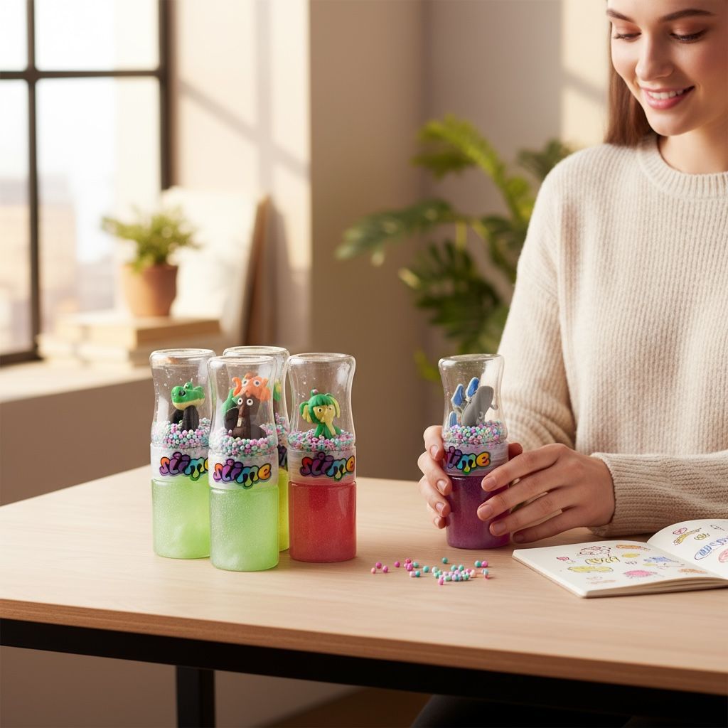 Slime Tralaleros 2 en 1 Juguete Sensorial Antiestrés - Masa Elástica de Colores Tendencia Kids 🌈✨