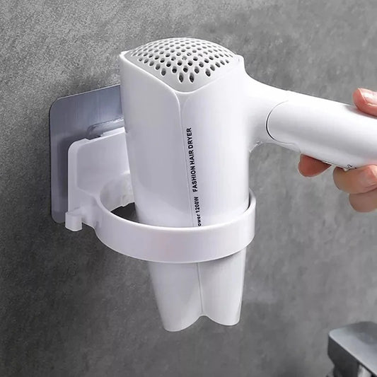 Soporte para Secador de Pelo de Pared: Organizador Universal y Elegante