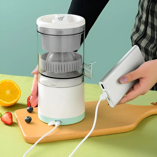 Exprimidor Eléctrico Portátil USB - Juguera Recargable para Cítricos Maylu