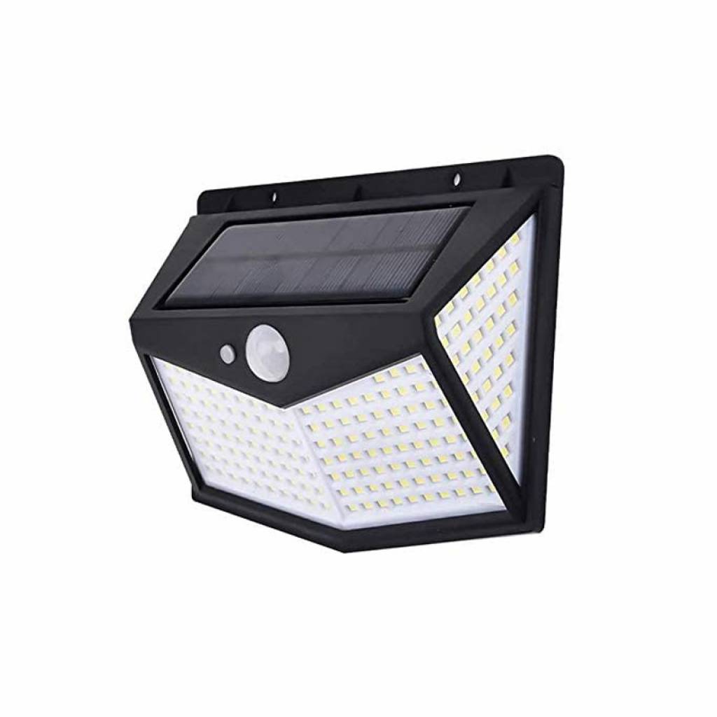 Luz LED Solar Exterior con Sensor de Movimiento 212 LEDs | Impermeable