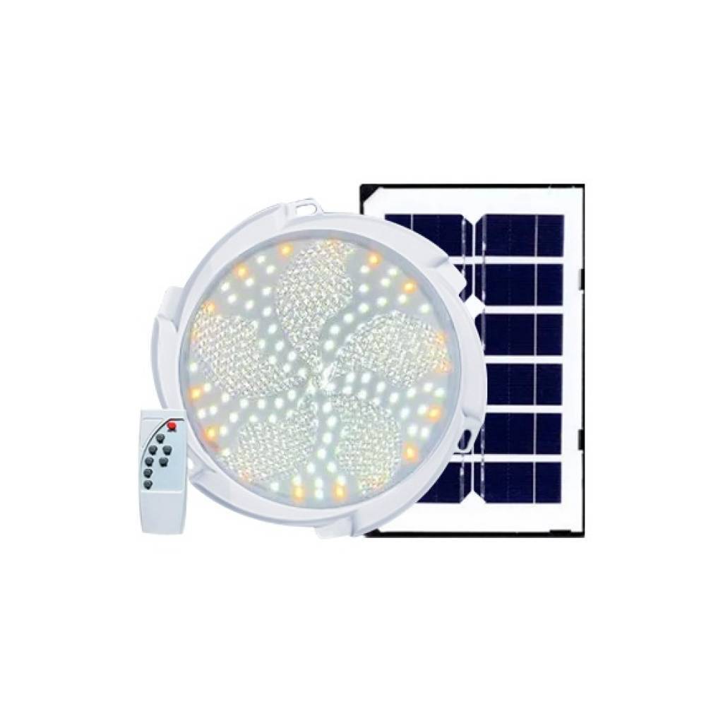 Luz LED Solar 90W con Panel Separado y Control Remoto | Interior Exterior