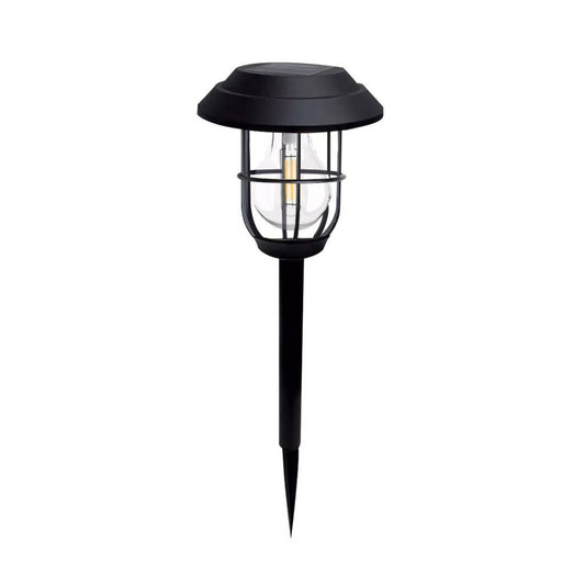 Farol LED Solar Exterior para Jardín Set x2 | 2 Niveles 59cm Impermeable