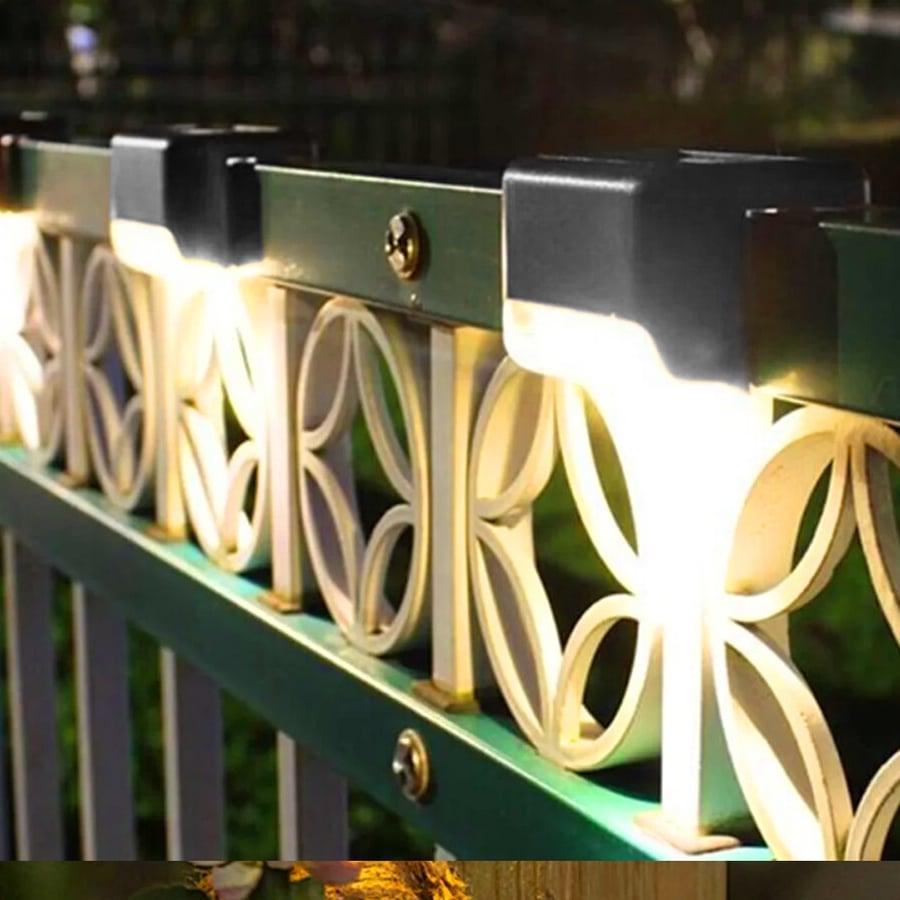 Pack x4 Lámparas Solares para Caminos: Iluminación Inteligente y Decorativa para tu Hogar 💡🛣️
