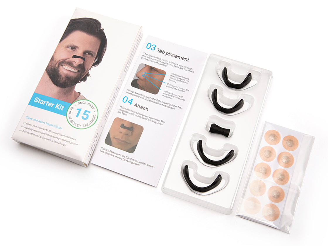 Kit Dilatador Nasal Magnético Safy: Alivio de Ronquidos y Mejora de la Respiración