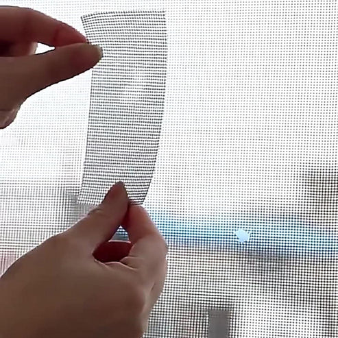 Cinta de Reparación de Mosquitero (2m x 5cm): ¡Repará tus redes en segundos y ahorrá dinero! 🦟🛡️