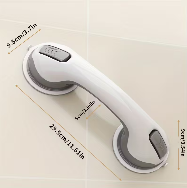 Pack x2 Agarradera de Ducha con Ventosas: Seguridad y Estabilidad Total sin Agujeros 🚿🛡️