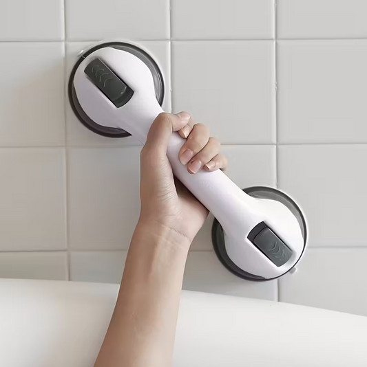 Pack x2 Agarradera de Ducha con Ventosas: Seguridad y Estabilidad Total sin Agujeros 🚿🛡️