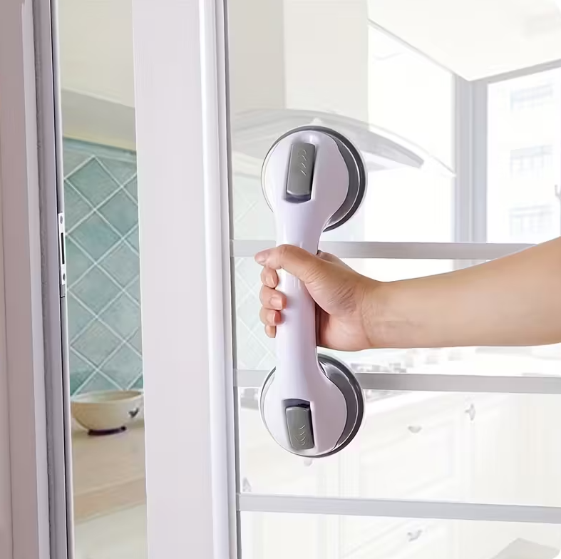 Pack x2 Agarradera de Ducha con Ventosas: Seguridad y Estabilidad Total sin Agujeros 🚿🛡️