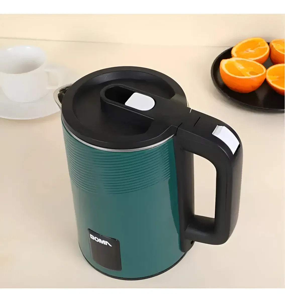 Jarra Eléctrica Boma 2.3L: Alta Capacidad, Calentamiento Rápido y Diseño en 3 Colores