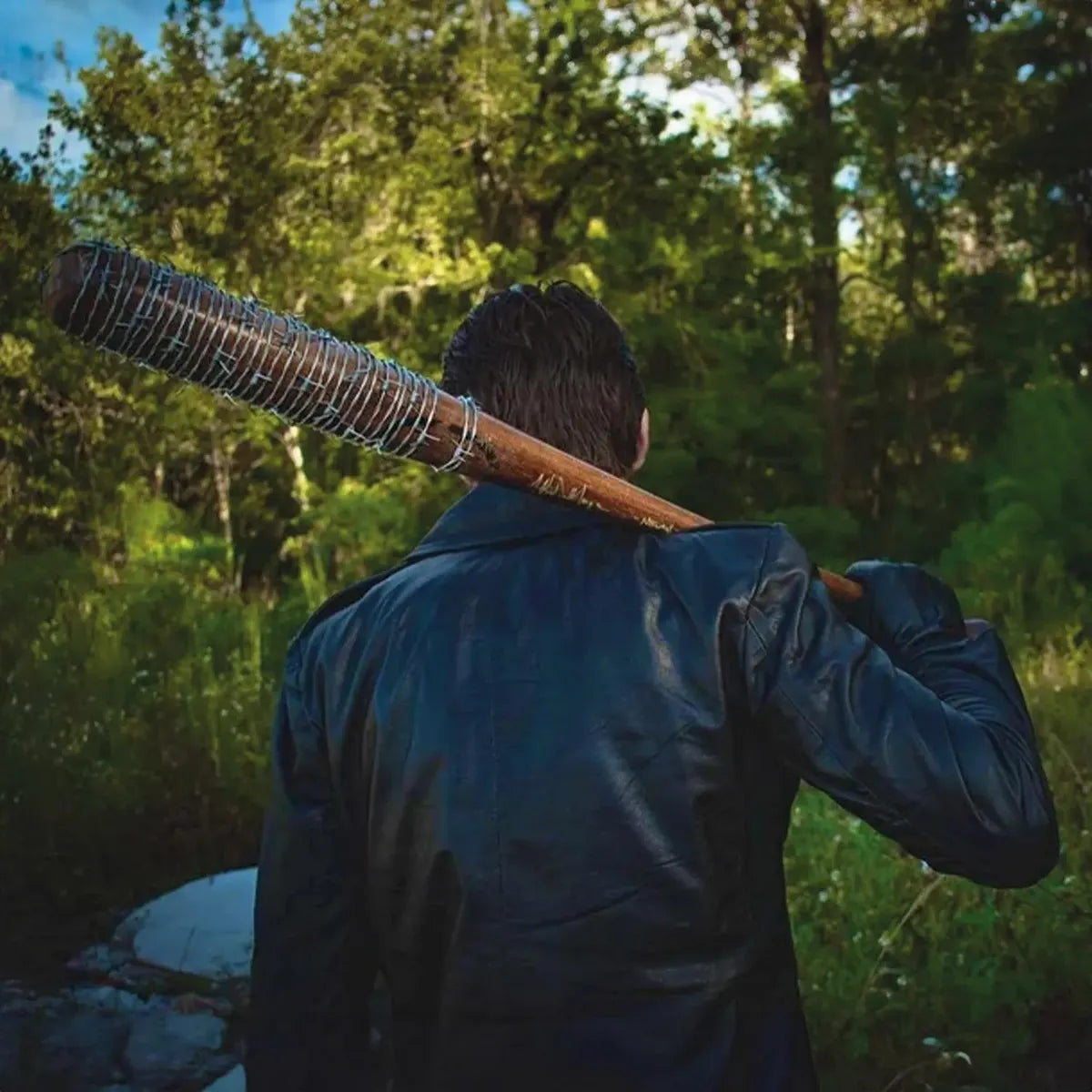 Bate De Béisbol Con Púas Lucille Disfraz Negan Twd Cosplay