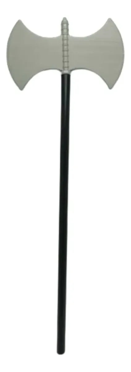 Juguete Hacha Doble Medieval 48cm Disfraz Cotillon Halloween