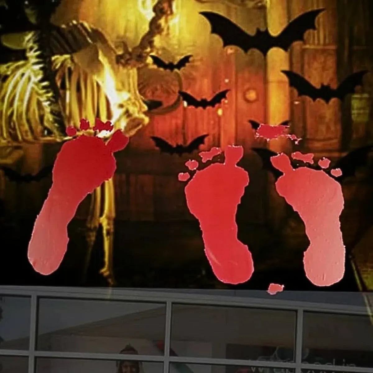 Adhesivos Halloween Plancha Stickers Decorativos Cotillon