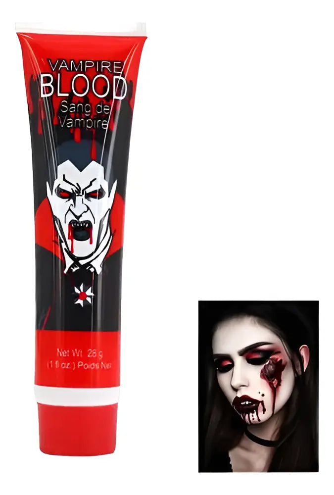 Sangre Falsa 28g Halloween Disfraz Maquillaje Efectos Herida