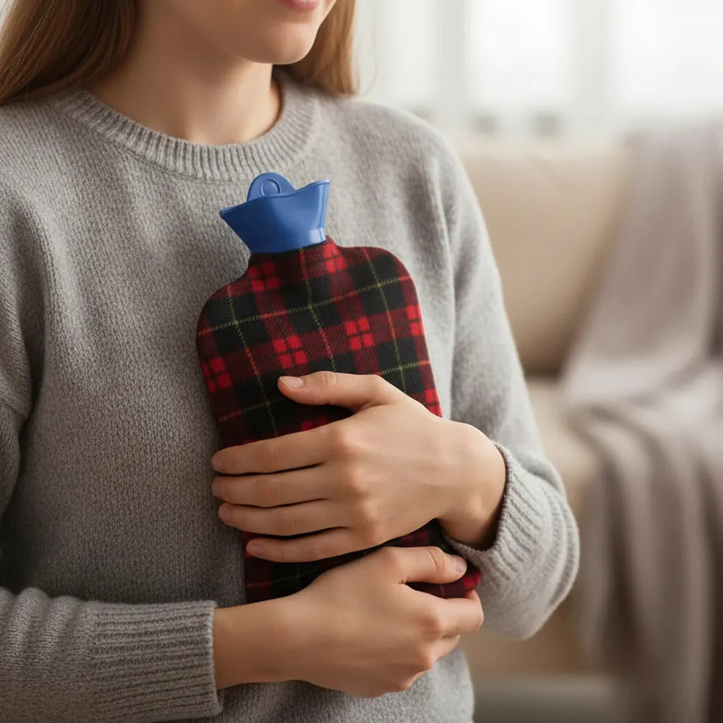 Bolsa de Agua Caliente 2L con Funda Soft: Alivio Térmico y Confort Máximo