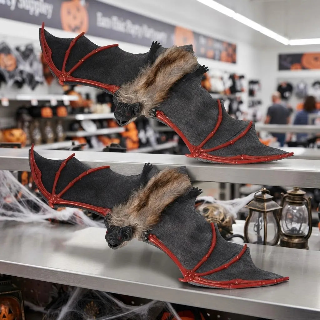 Murcielago Decorativo 40x16cm Halloween Adorno Fiesta