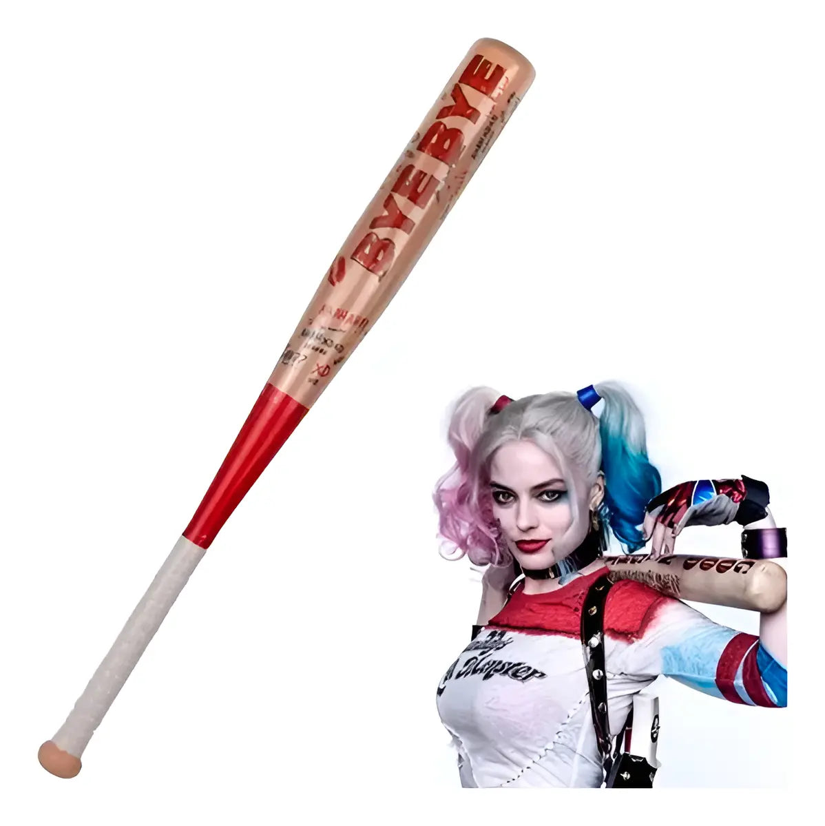 Bate Harley Quinn Utilería De Película Para Disfraz Cosplay