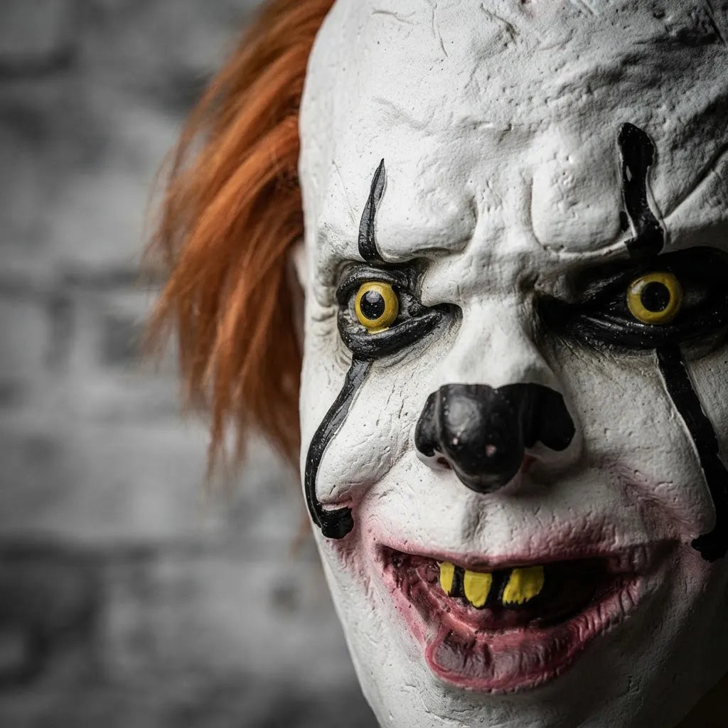 Máscara De Payaso Halloween Disfraz Terror Y Cosplay Asesino
