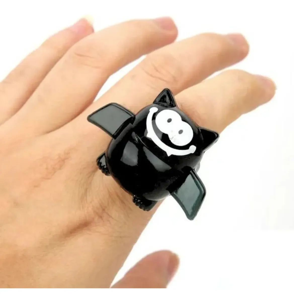 Anillo Led Halloween Luz Cotillon Juguete Surtido Fiesta