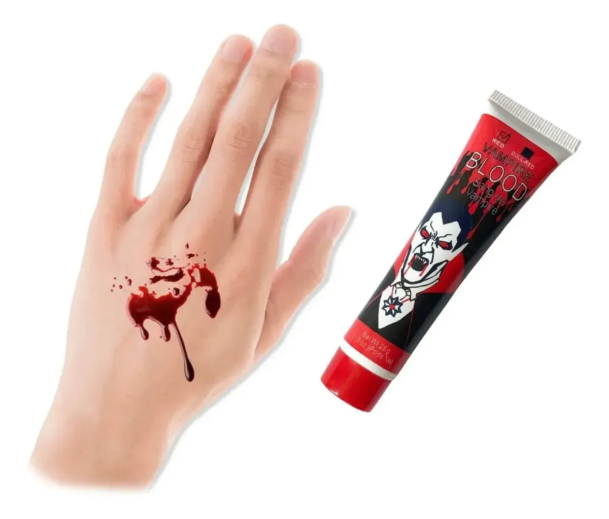 Sangre Ficticia Maquillaje Halloween Fx Cotillón 28 Gr