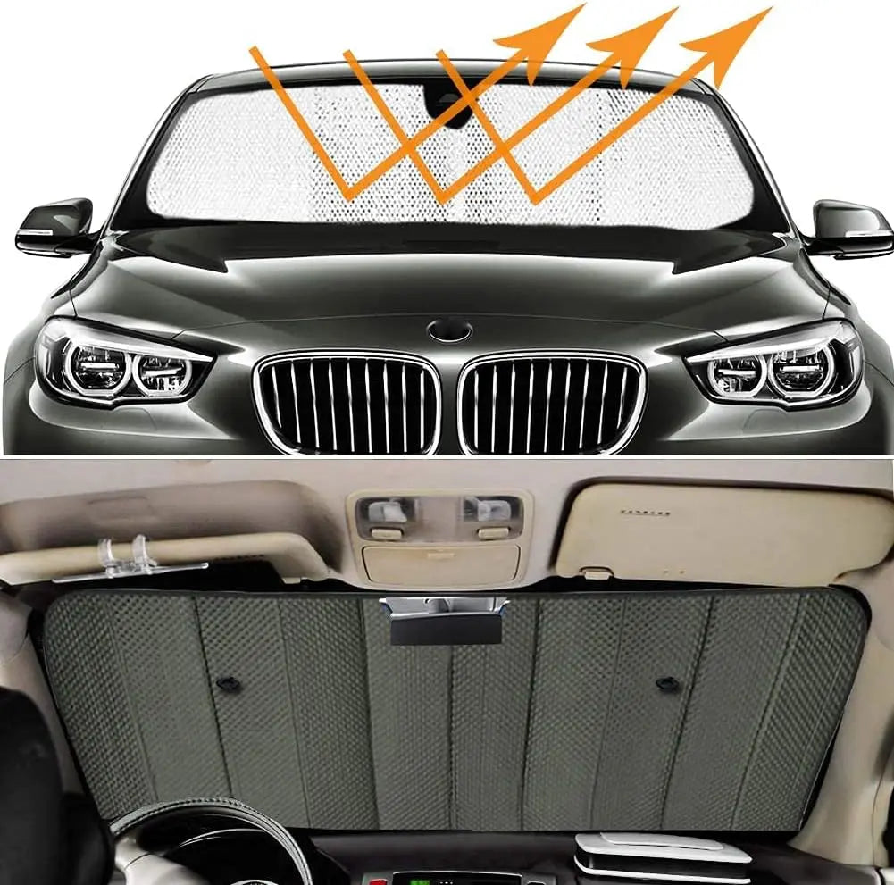 Parasol para Auto Premium 60 x 180 cm: Protector Térmico con Revestimiento UV