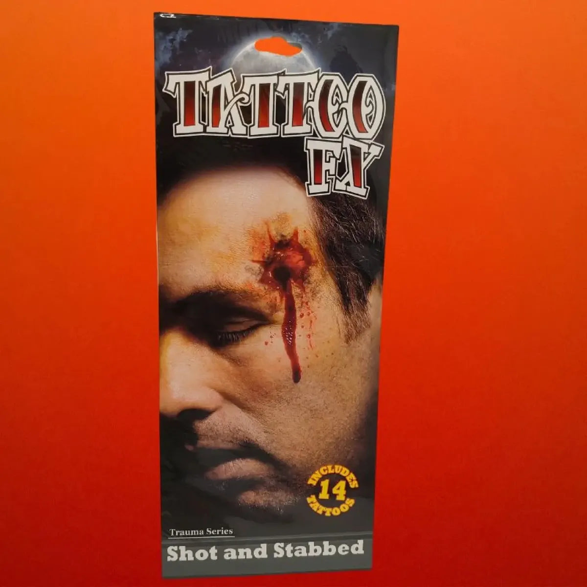 Tatuajes Sangrientos Realistas Disfraz Halloween Efectos Fx