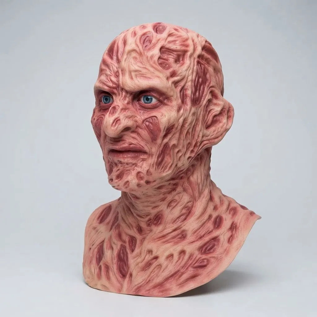 Mascara Freddy Krueger Latex Cabeza Completa Halloween