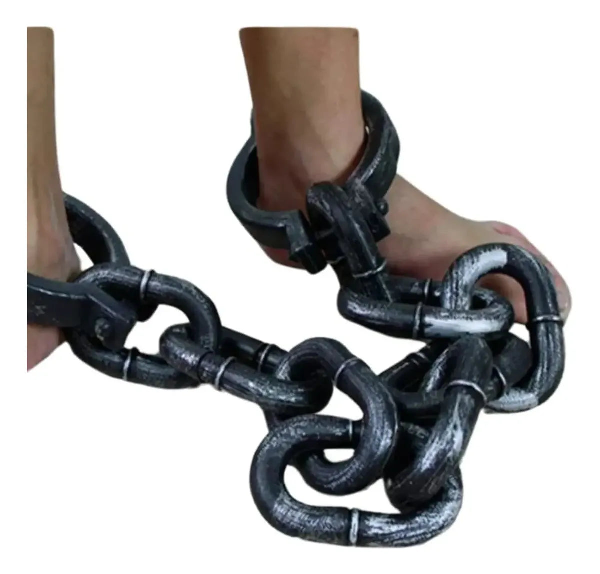 Grillete Con Cadenas De Terror Halloween Accesorio Disfraz