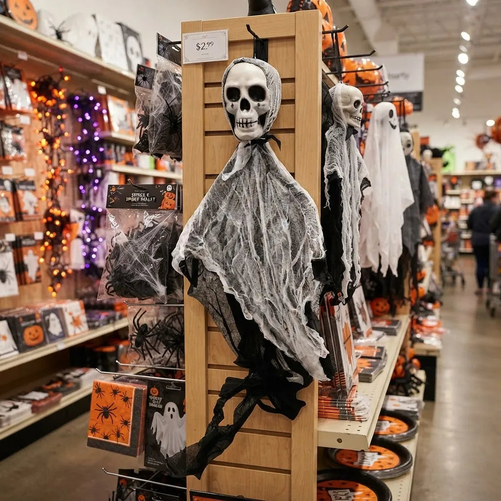 Fantasma Calavera Colgante Halloween Decoracion Adorno Deco