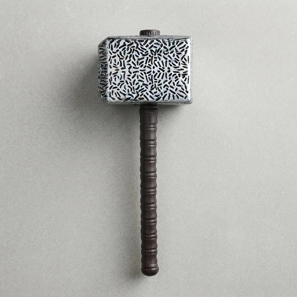 Martillo Juguete 52x18cm Halloween Disfraz Utileria Fiesta
