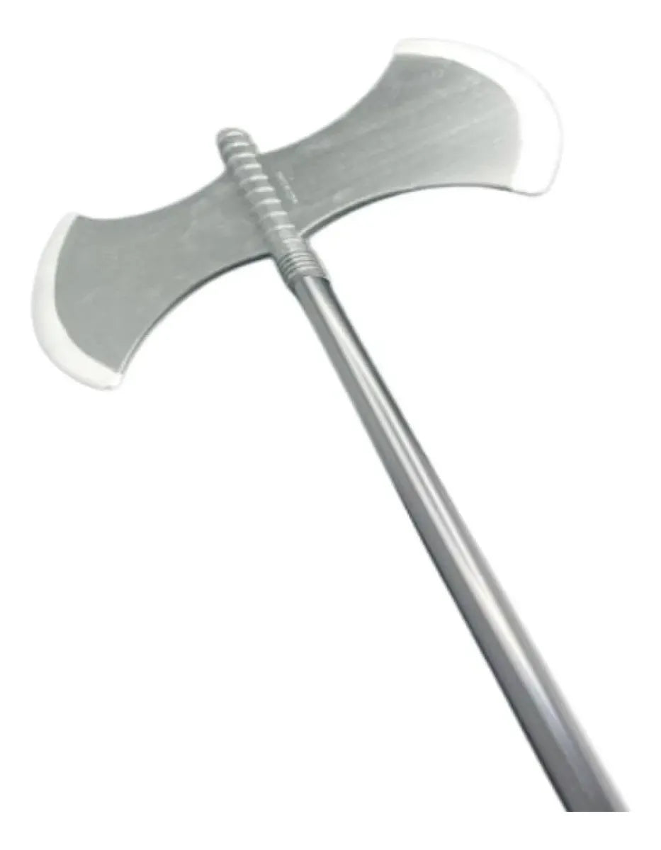 Hacha Doble Hoja 1m Disfraz Cotillon Halloween Gigante 100cm