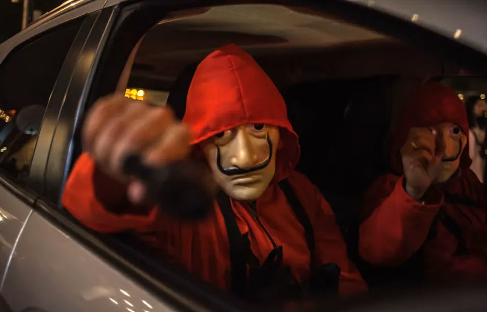 Disfraz Casa De Papel Adulto Mameluco Con Mascara Fiesta