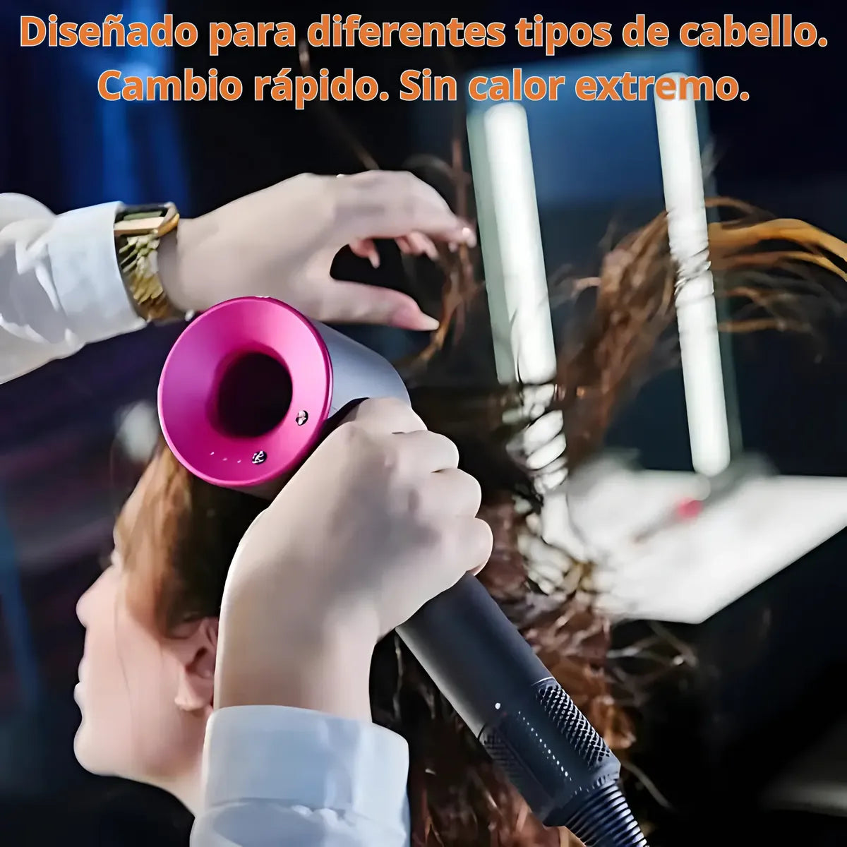 Secador de Pelo Supersonic Iónico Premium Potencia Profesional