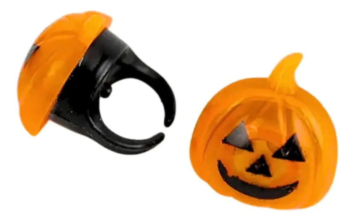 Anillo Led Halloween Luz Cotillon Juguete Surtido Fiesta