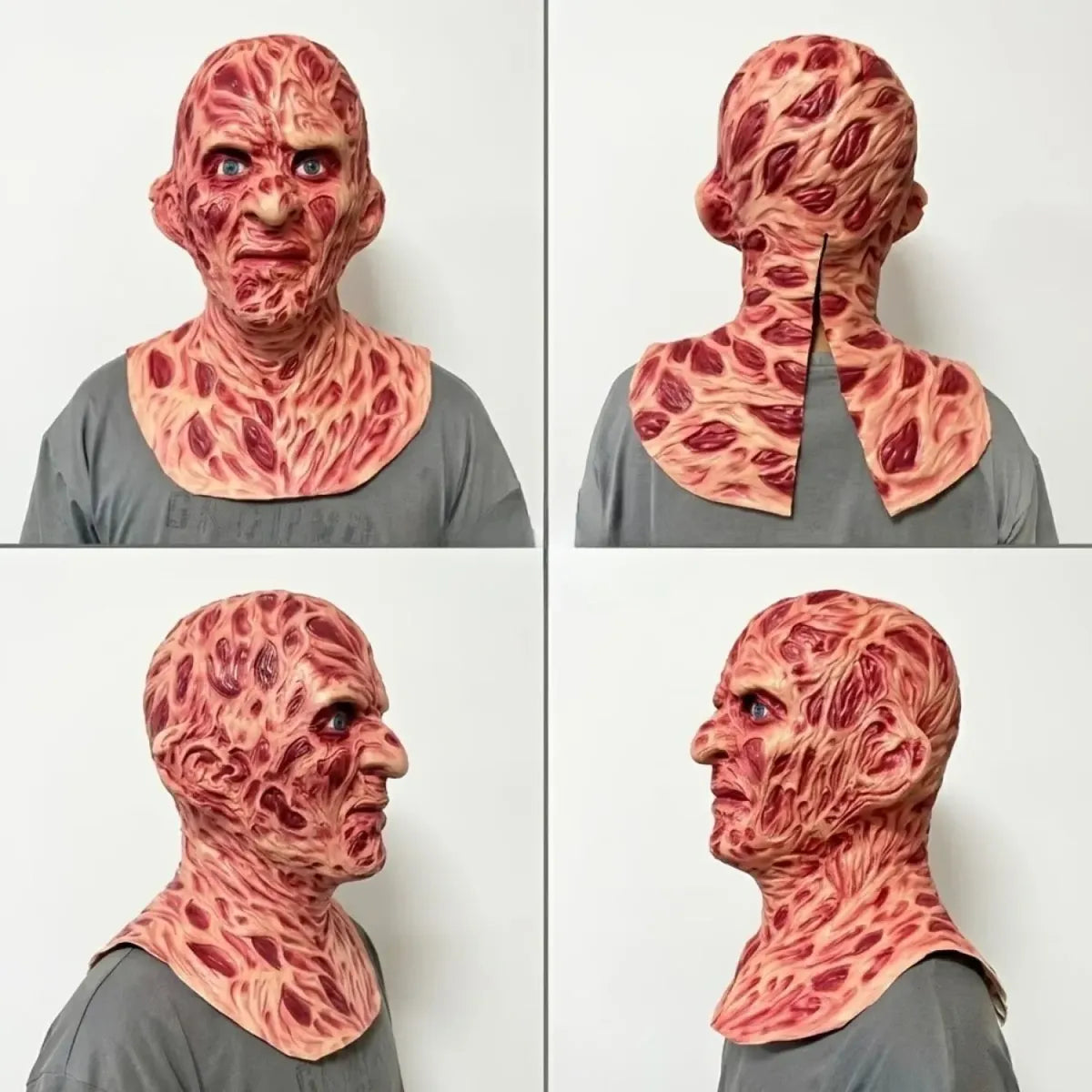 Mascara Freddy Krueger Latex Cabeza Completa Halloween