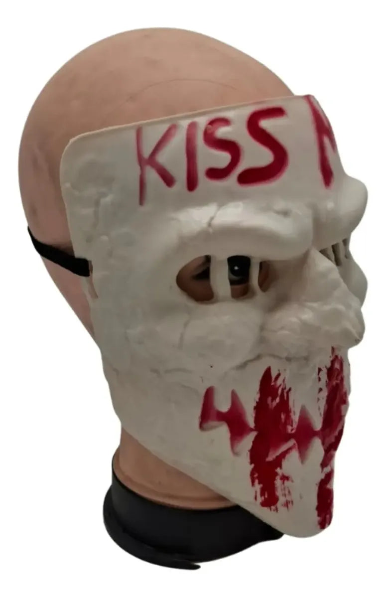 Máscara De Terror La Purga Kiss Me Para Disfraz De Halloween