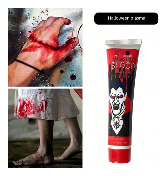 Sangre Falsa 28g Halloween Disfraz Maquillaje Efectos Herida