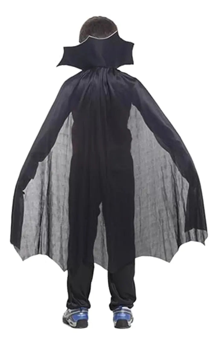 Disfraz Completo Vampiro Drácula Capa Pantalón Set Infanti